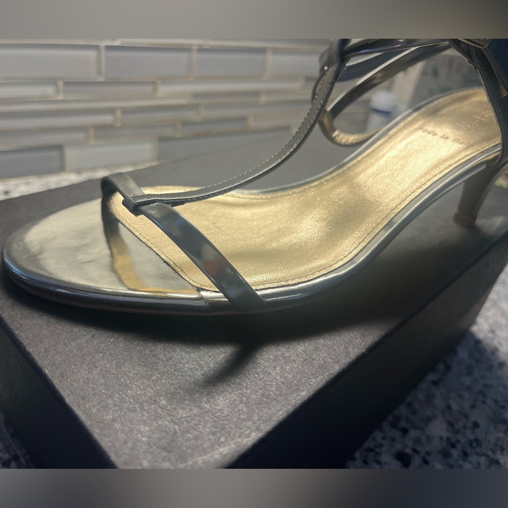 J Crew Sandals Metallic